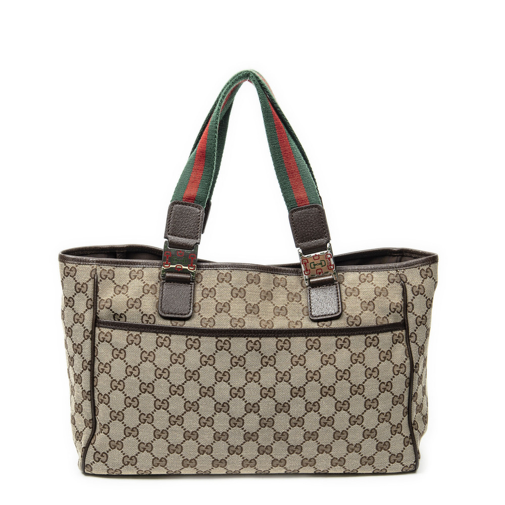 Gucci Web Medium Pop Tote - Picture 5 of 10